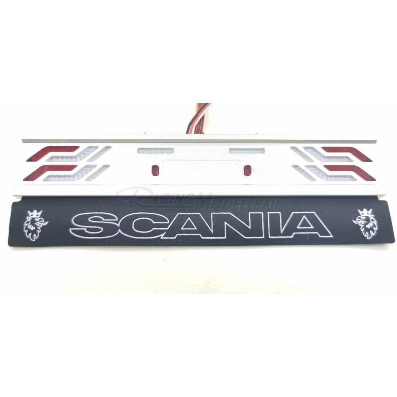 Alu Rear Bumper Flow Turn Scania