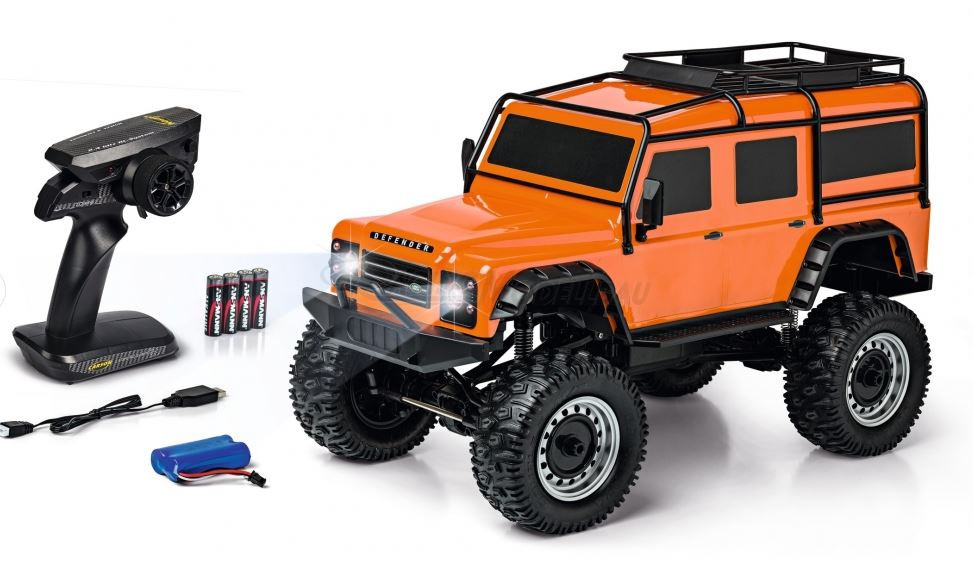 Land Rover Defender RTR orange 1:8