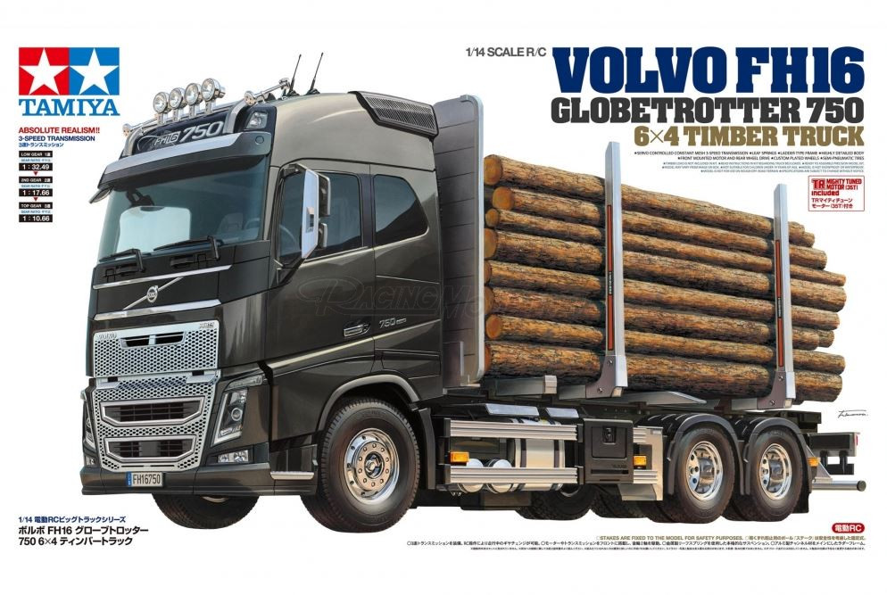 Volvo FH16 Globetrotter 750 6x4 Timber Truck