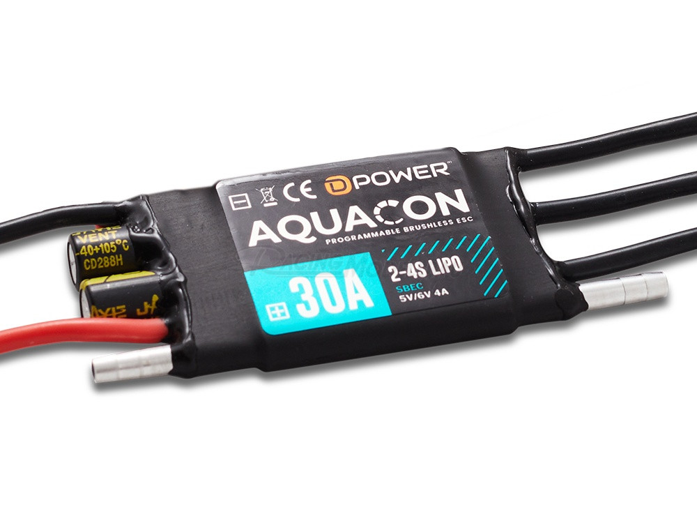 AQUACON 30A S-BEC Brushless Regler