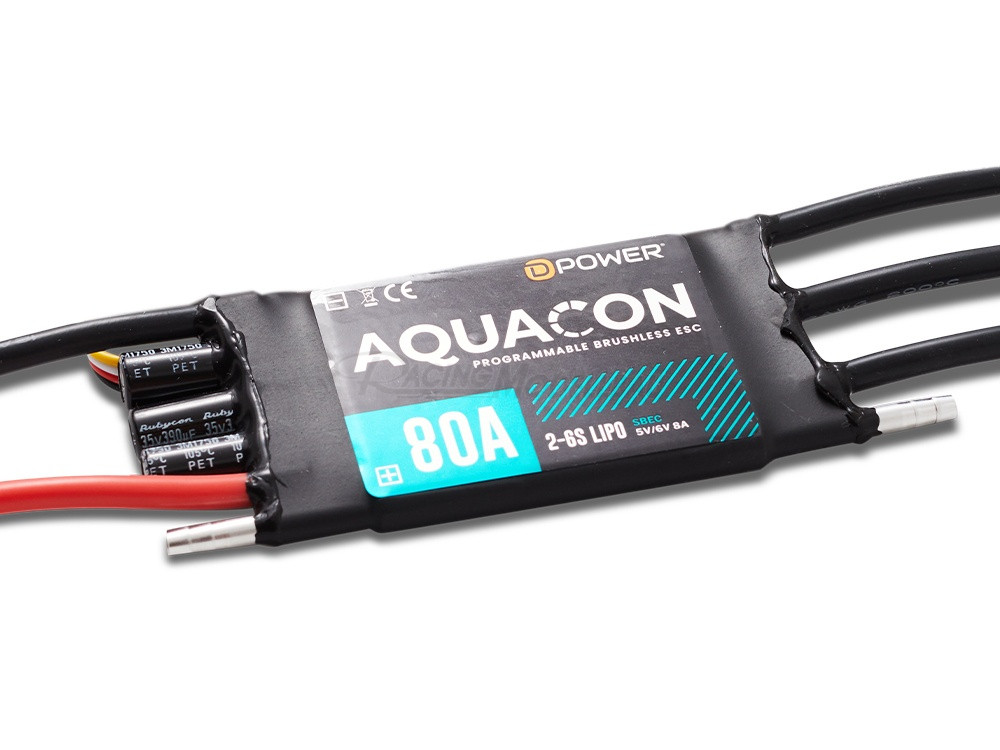 AQUACON 80A S-BEC Brushless Regler