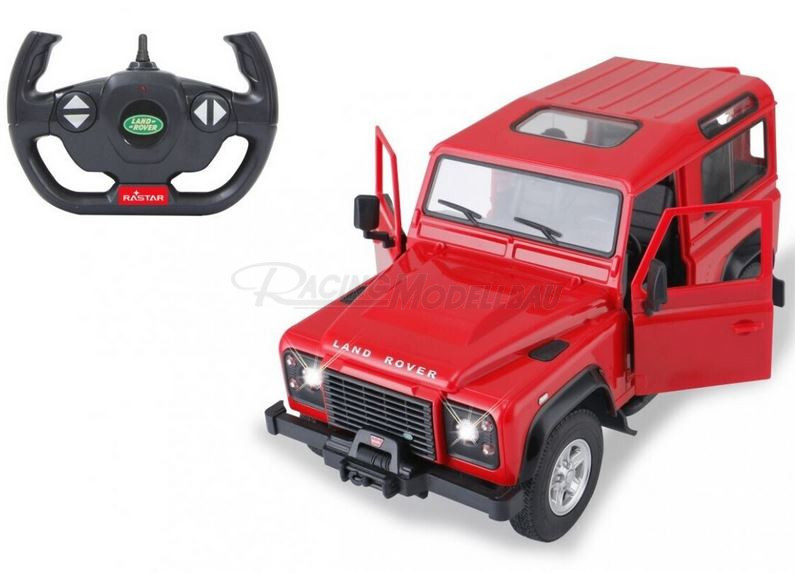 Land Rover Defender rot 2,4GHz 1:14