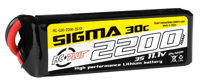 LiPo Sigma 2200mAh 11.1V XT60 30C