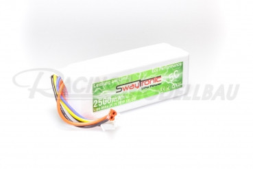 LiPo 3S2P 11.1V 2500mAh 3C/6C JST